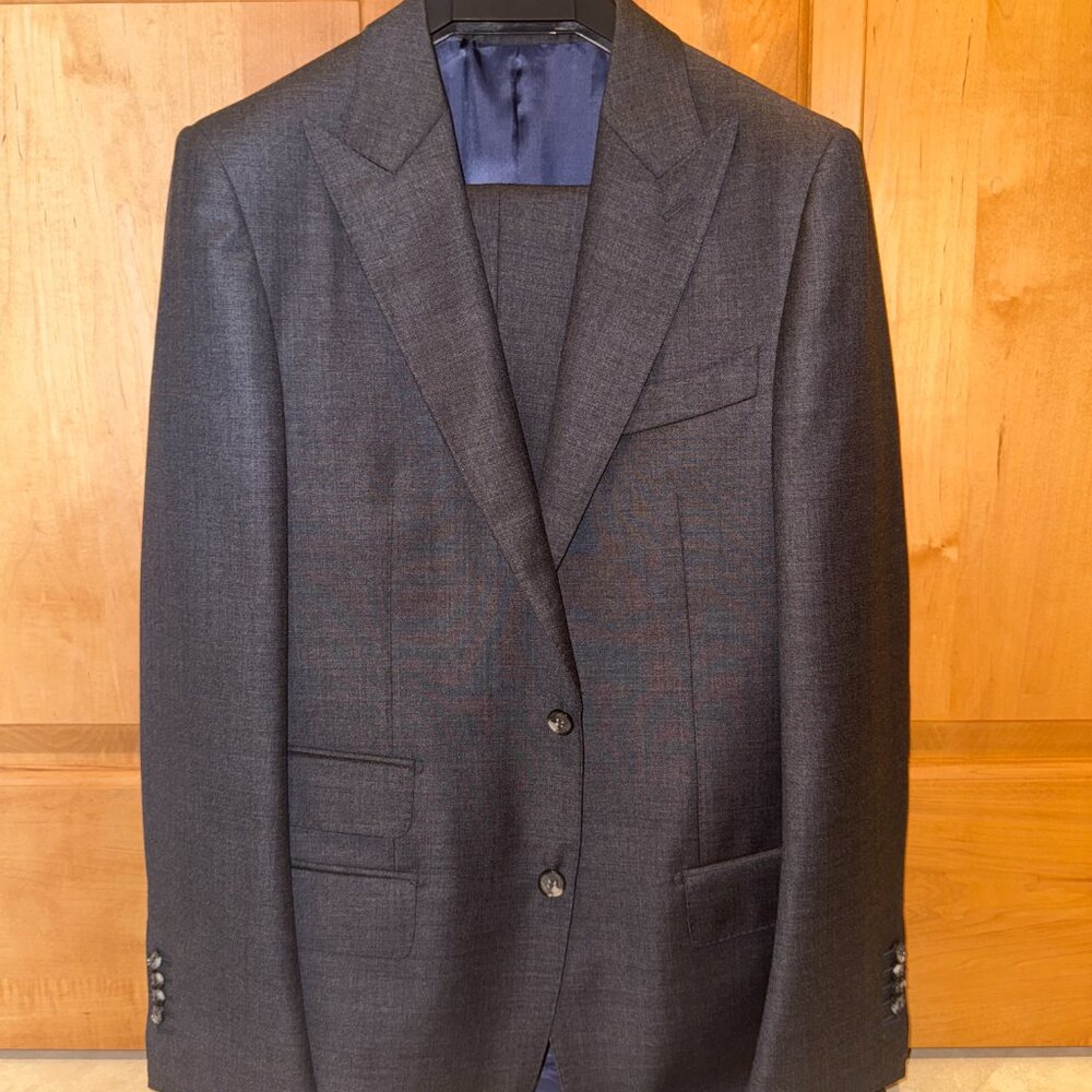 Suitsupply Dark Grey Washington Suit